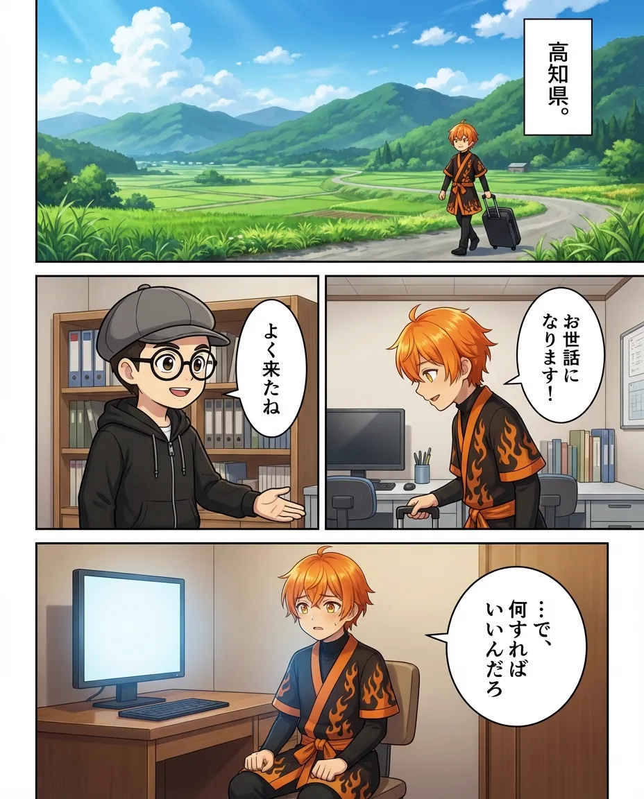 リツトの物語の漫画 2ページ目